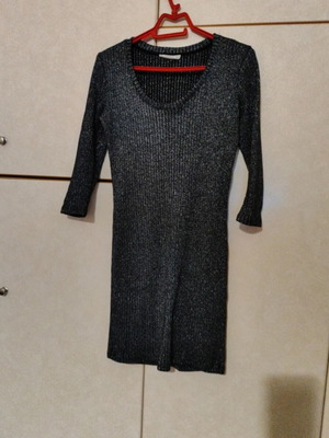 Mango women's dress gray, like new, size M
