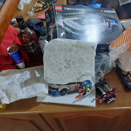 Lego 42153 used with 2 sealed bags, missing pieces possible