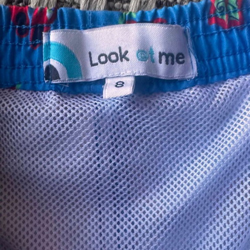 Boys' swimwear like new, set of 2, size 7-8, multicolor