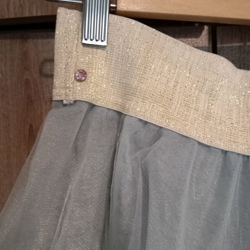 Blue tulle skirt Joanna Misseli like new, size L-XL