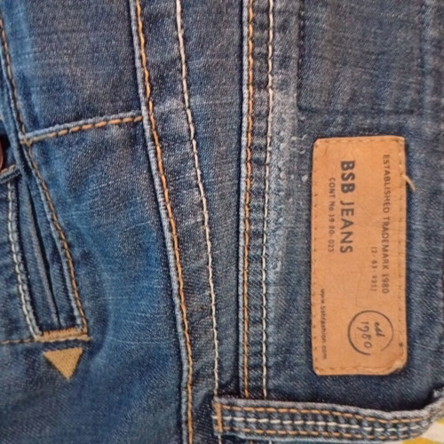 BSB Jean Bermuda shorts used, size 28 M, blue