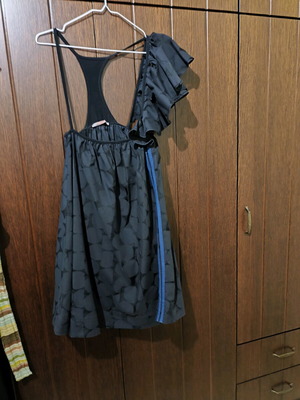 Lak dress black like new, size S