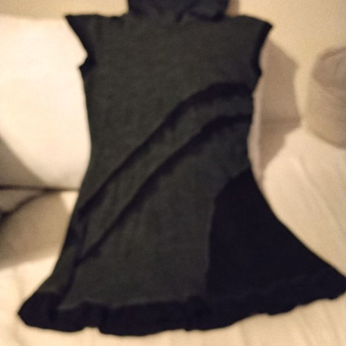 Dress sleeveless turtleneck soft fleece like new