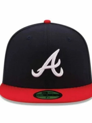 Atlanta Braves New Era 59 Fifty ανδρικό καπέλο σαν καινούργιο, μέγεθος 7 1/2