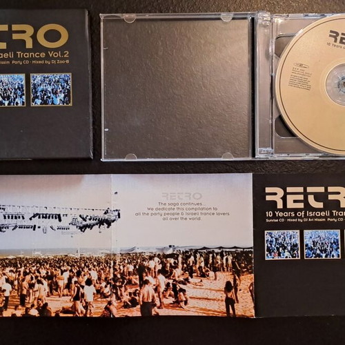 Retro 10 Years of Israeli Trance Vol. 2 double CD Phonokol 2002