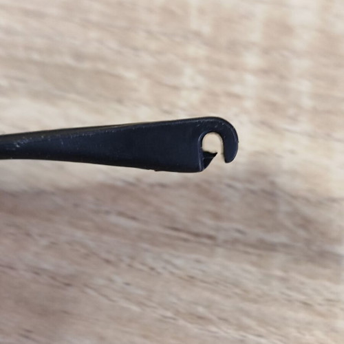 Garmin Quickfit 20 black silicone replacement strap used