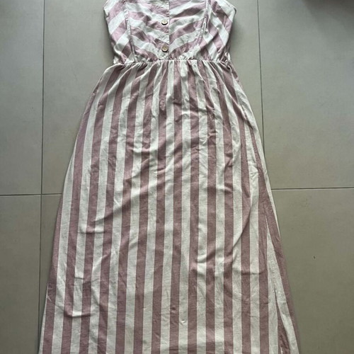 Summer cotton striped dress like new