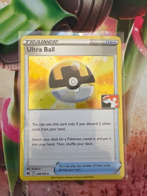 Ultra Ball Pokemon Card καινούργιο (PPS4 CRZ 146, galaxy holo)