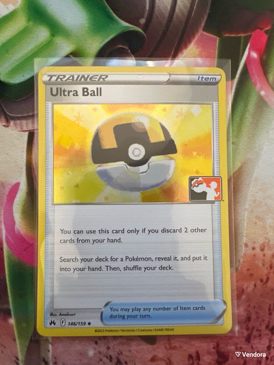 Ultra Ball Pokemon Card new (PPS4 CRZ -  5,00 - Vendora.cy