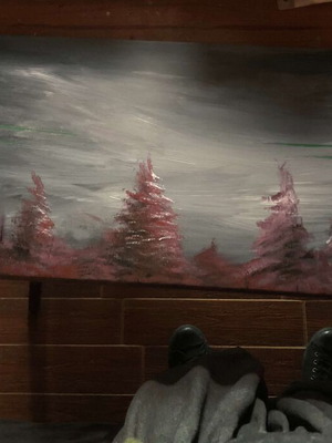 Acrylic painting 30x90 new