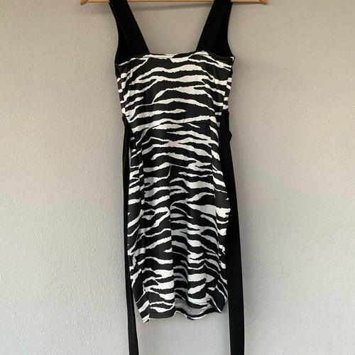 Jane Norman vintage mini zebra dress like new, size XS