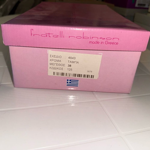 Fratelli Robinson Women's Leather Slides Platforms Size 38 like new