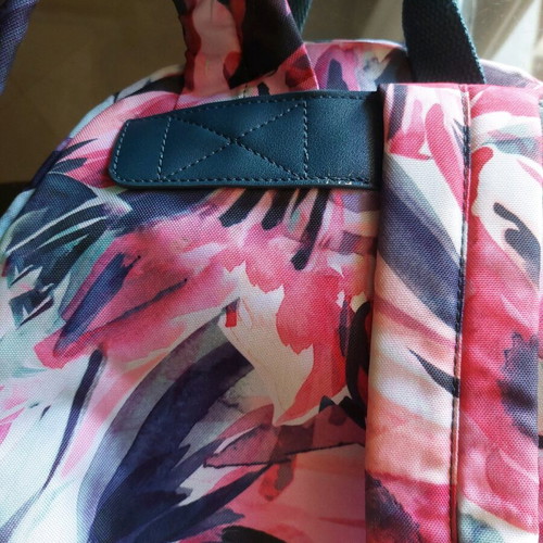 Back Pack Accesorize like new with side pockets and zipper