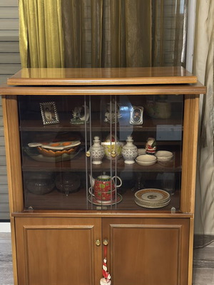 Vintage wooden cabinet like new