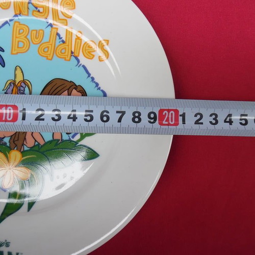 Porcelain children's plates Disney & Burroughs Tarzan, like new, set of three