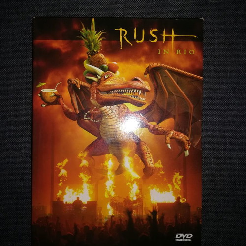 Rush In Rio DVD like new, 2 discs, rock