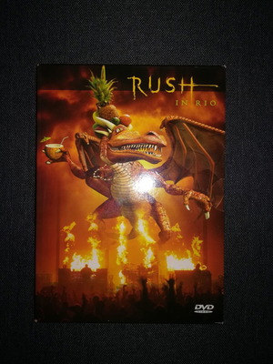 Rush In Rio DVD like new, 2 discs, rock