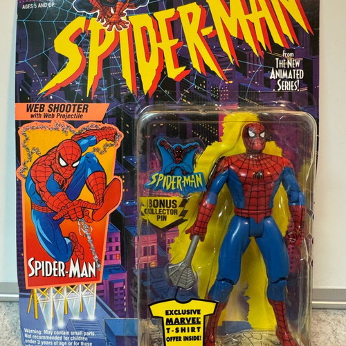 Web Shooter Spider-Man Marvel The Animated Series Toy Biz new 1994 TAS
