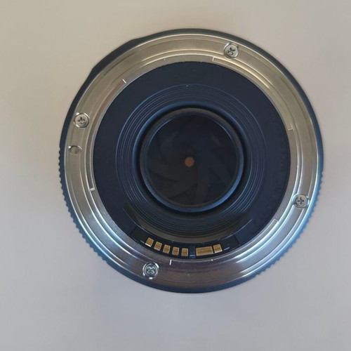 Canon EF 50mm f/1.8 STM lens with hood