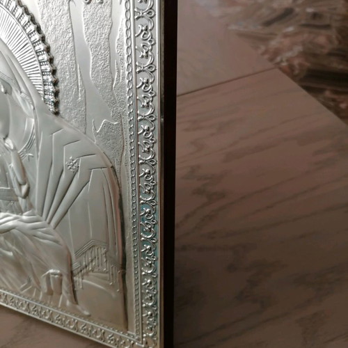 Silver icon of Panagia 925 new