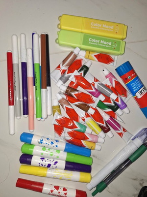 School supplies like new, mixed set