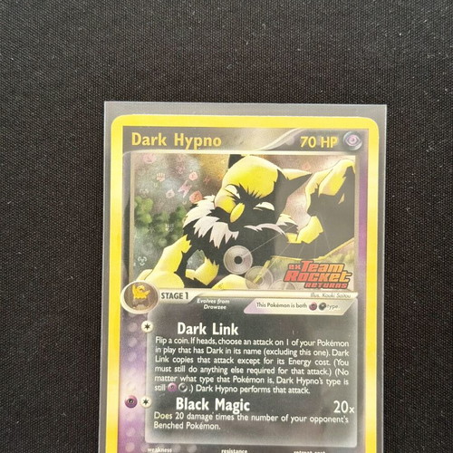 Dark Hypno 6/109 (RH) Team Rocket Returns card new