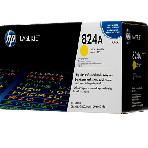 HP 824A Genuine Laser Printer Drum Yellow CB386A new