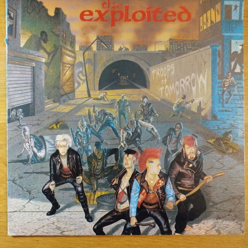 The Exploited Troops of Tomorrow vinyl used, punk
