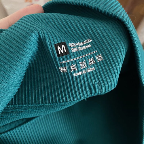 Turquoise leggings, new
