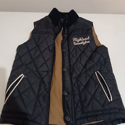 Zara black sleeveless jacket for kids 7-8 years