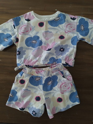 Σετ σορτς και T-shirt Mothercare καινούργιο, μέγεθος 116