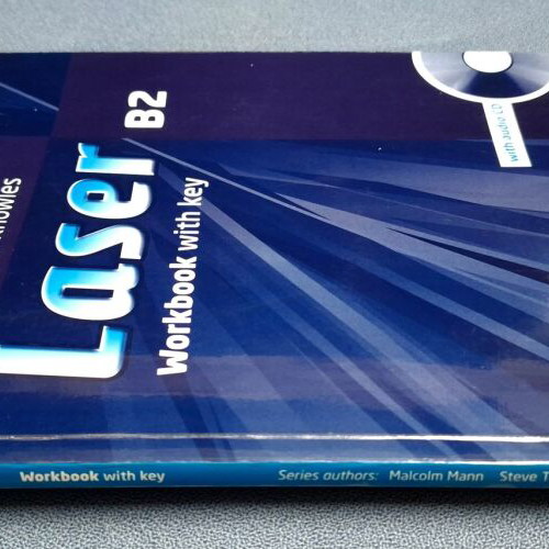 Laser B2 Workbook with key & Audio CD like new (New Edition)