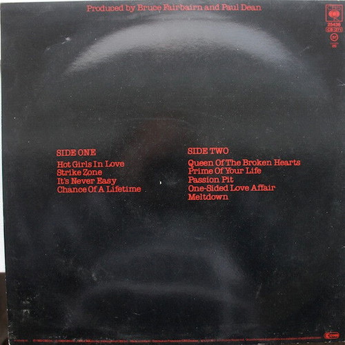 Loverboy Keep It Up vinyl record used, metal