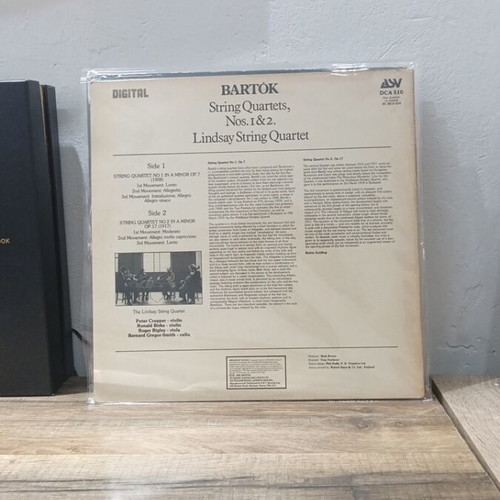 Bartók string quartets vinyl used, classical music