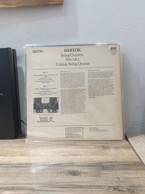 Bartók string quartets vinyl used, classical music