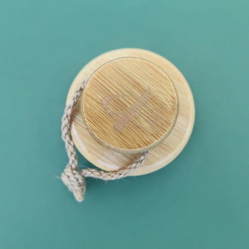 Aphaéa Dry Brush round bamboo body massage brush