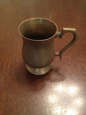 Bronze flower vase used