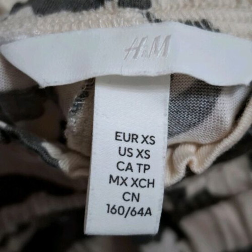 H&M pants like new, size XS / 34 / 6