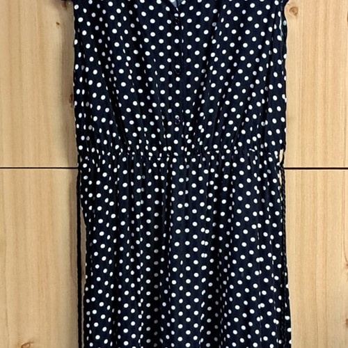 Polka Dot Dress Yookie like new, black and white, size L