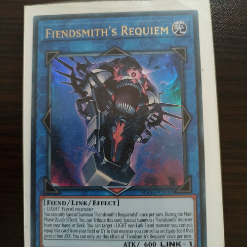 Yu-Gi-Oh Fiendsmith Requiem Ultra Rare card like new