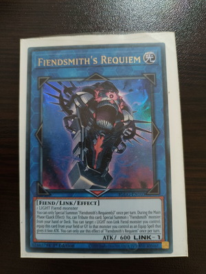 Yu-Gi-Oh Fiendsmith Requiem Ultra Rare card like new