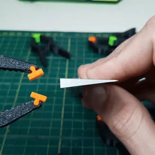 Set of 6 clamps made of PETG material, made to order