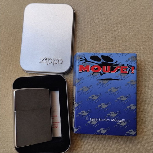 Zippo 2000 Edwardian Ball Stanley Mouse lighter new