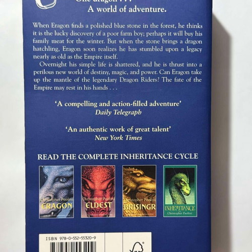 Eragon used, The Inheritance Cycle Book 1