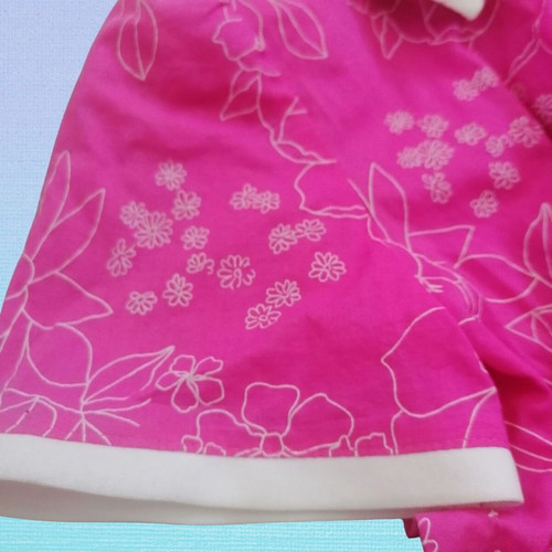 Pink summer shirt 90s deadstock, small, Cyprus made