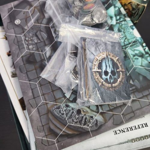 Warhammer Night Vault board game used with 2 extra armies