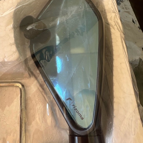 Rizoma style motorcycle mirrors new