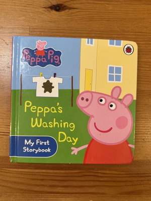 Peppa Pig Peppa's Washing Day My First Storybook like new, English