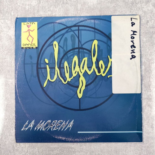 Ilegales La Morena 12'' Vinyl Single used, Latin House Merengue 1995