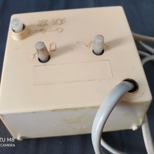 Table clock with alarm used, old style